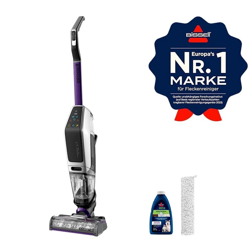 مكنسه بيسيل كروس ويف لاسلكيه x7 متعدده الاستخدام - بطاريه قابله للشحن