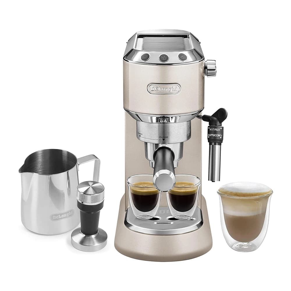 ماكينة تحضير الاسبريسو ديديكا ارتي من ديلونجي مزود بتقنية تسخين