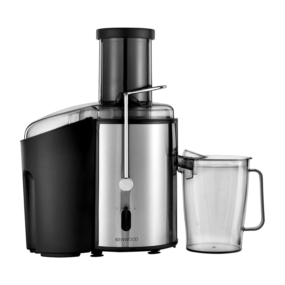 Kenwood JEM02.A0BK Centrifugal Juicer 800W | عصارة طرد مركزي 1.5 لتر – أسود/فضي