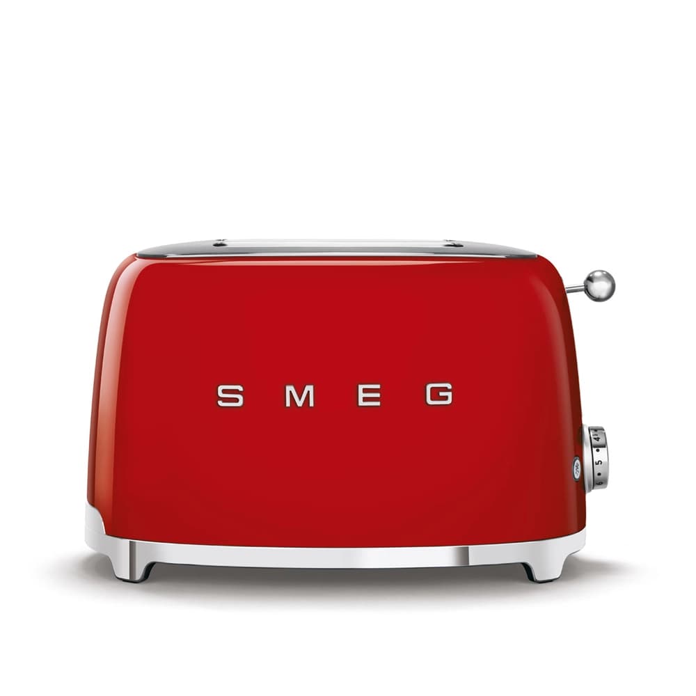 توستر سميج أحمر 2 شريحة – موديل TSF01RDUS بتصميم ريترو