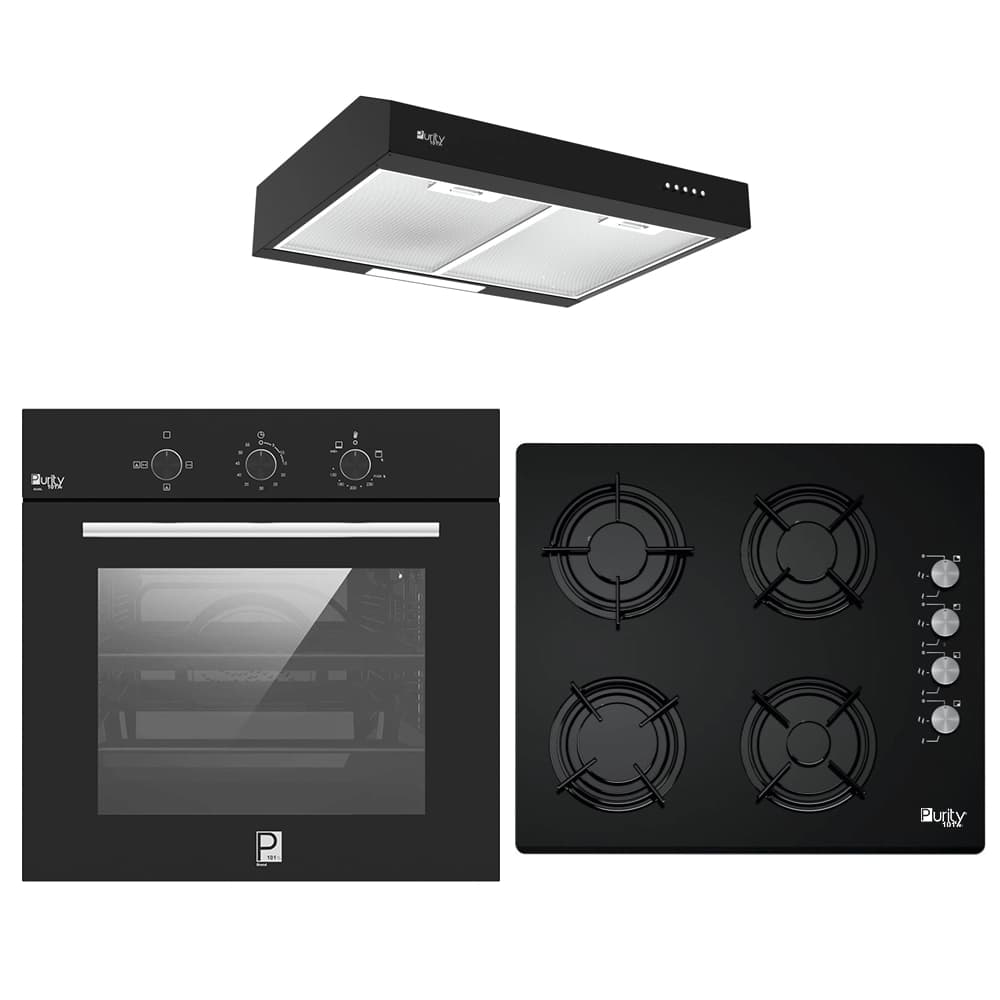 عرض الثلاثي القوي من بيورتي : شفاط + بوتجاز + فرن