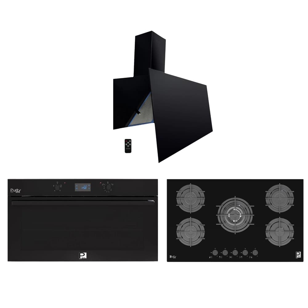 عرض الثلاثي القوي من بيورتي : شفاط + بوتجاز + فرن