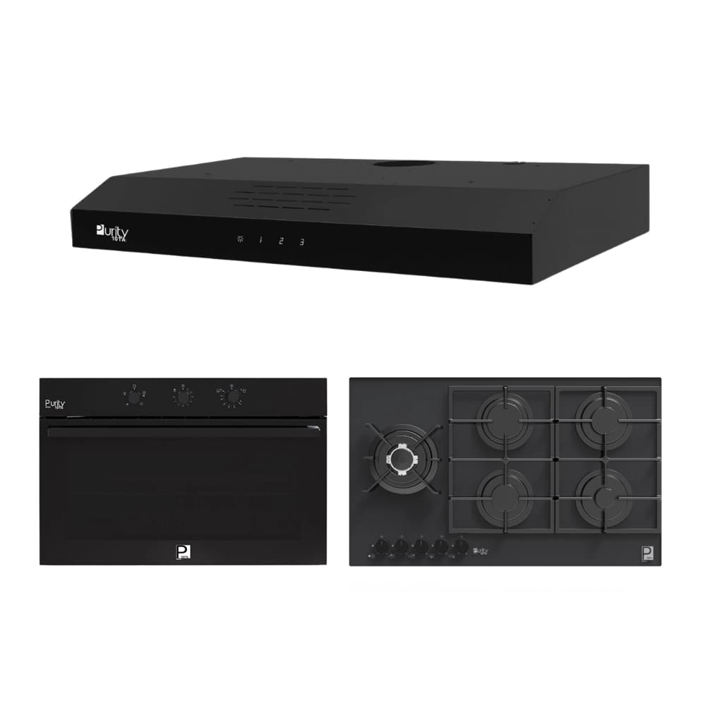 عرض الثلاثي القوي من بيورتي : شفاط + بوتجاز + فرن