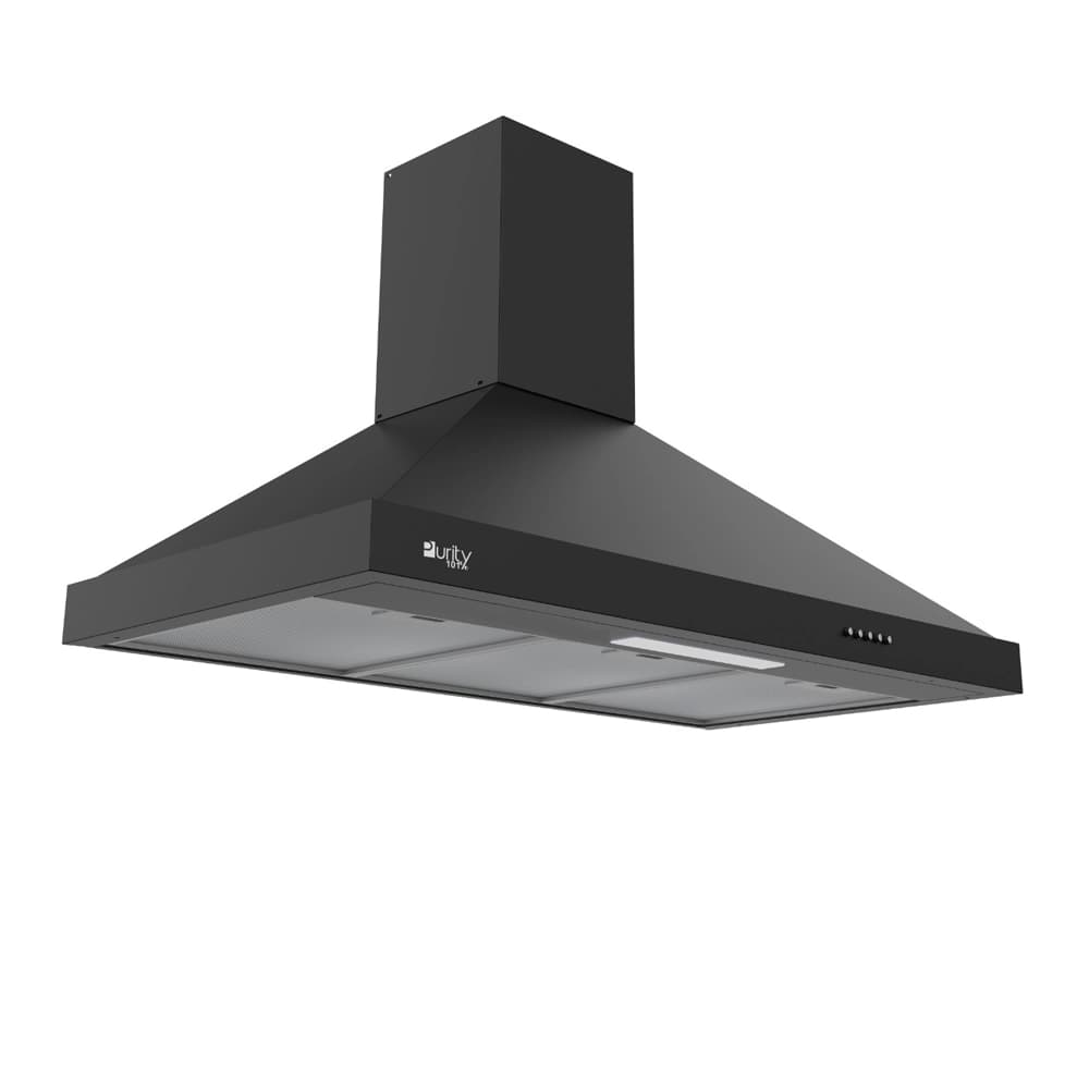 شفاط مطبخ من بيورتي – قوة شفط 1000 م³/س مع فلاتر ألمنيوم وكربون