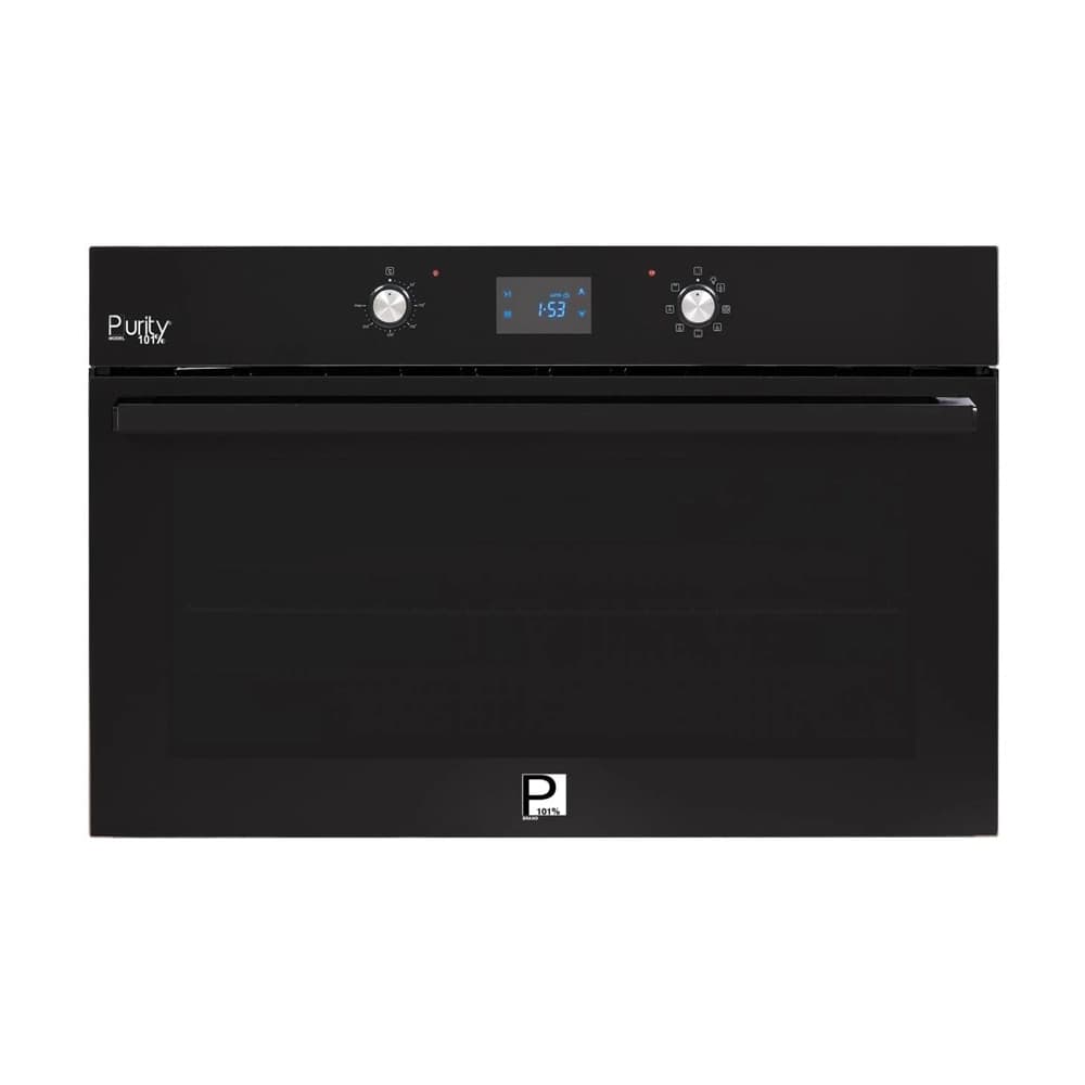 فرن كهربائي 90 سم من بيورتي – أسود بسعة 105 لتر مع أمان كامل