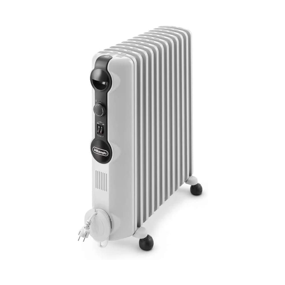 دفاية زيت ديلونجي 12 ريشة 2500 واط - أبيض – TRRS1225