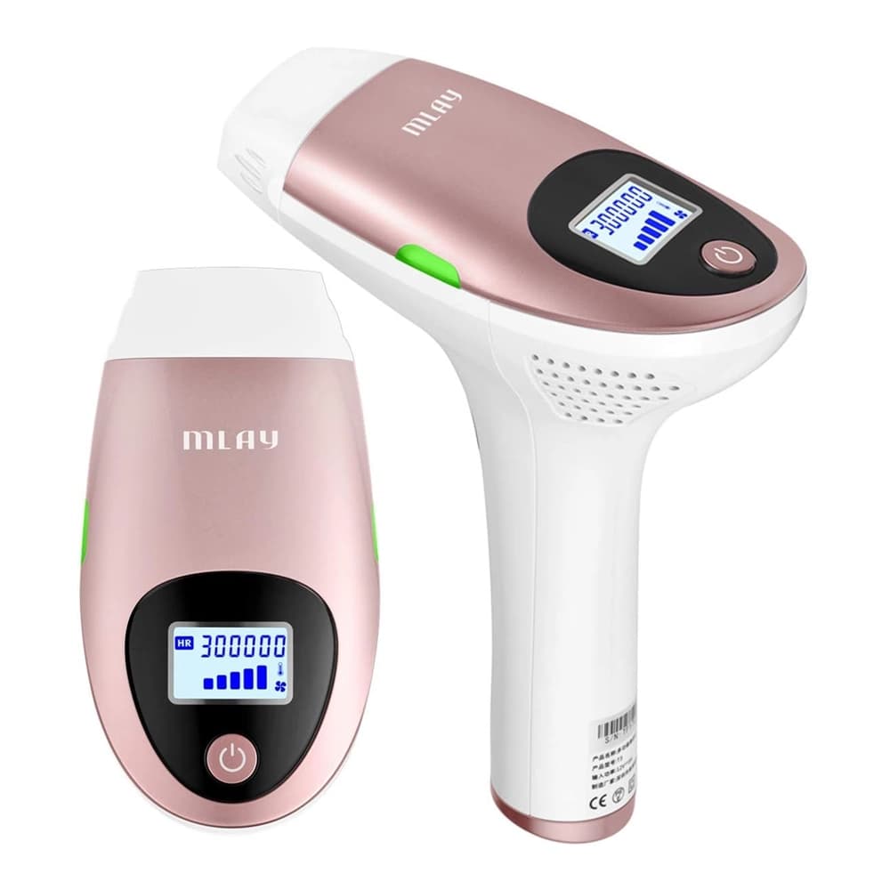 جهاز إزالة الشعر IPL من MLAY – إزالة شعر دائمة بدون ألم – 5 مستويات طاقة – 300,000 ومضة – موديل T3