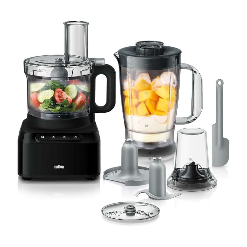 محضرة طعام براون – 800 واط – سعة 2.1 لتر – أسود | FP3132BK