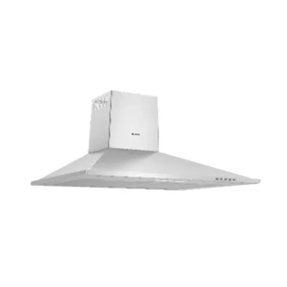 شفاط هرمي 90 سم BH90P01 – ستانلس ستيل، 3 سرعات، موتور 500 واط، فلتر كربون