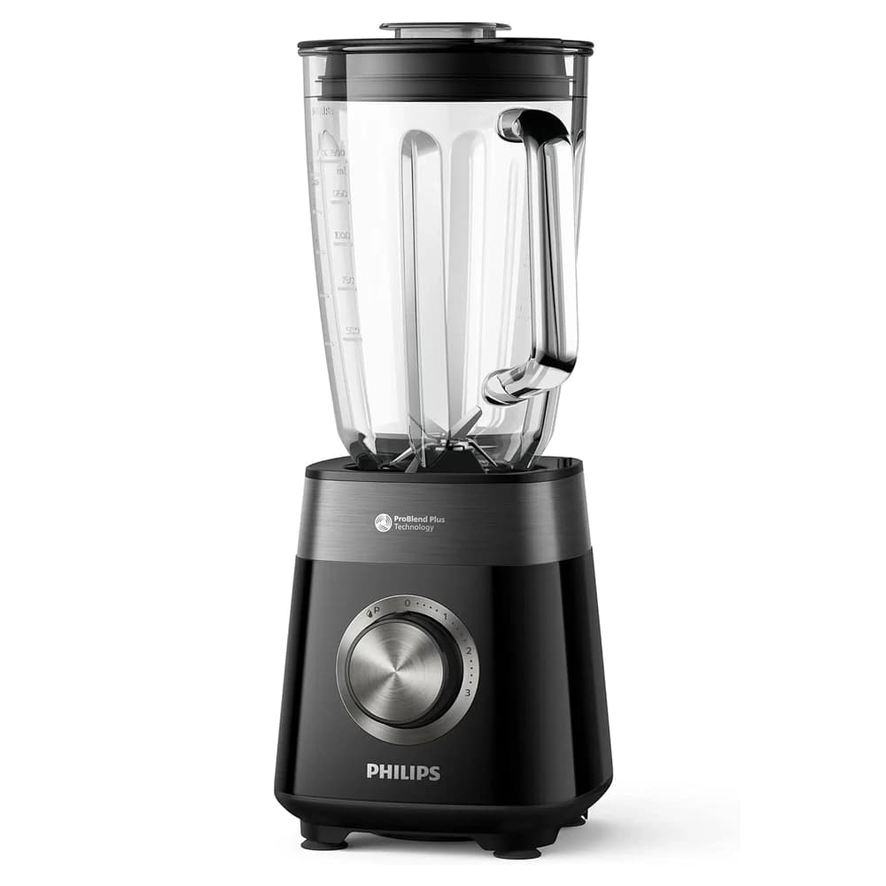 خلاط فيليبس HR3033/00 بتقنية ProBlend Plus – قدرة 1200 واط – سعة 2 لتر – أسود