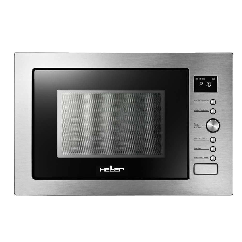 ميكرويف بلت إن هيلر 34 لتر 1000 واط بشواية وكونفكشن – فضي HMBN-34GC-SL