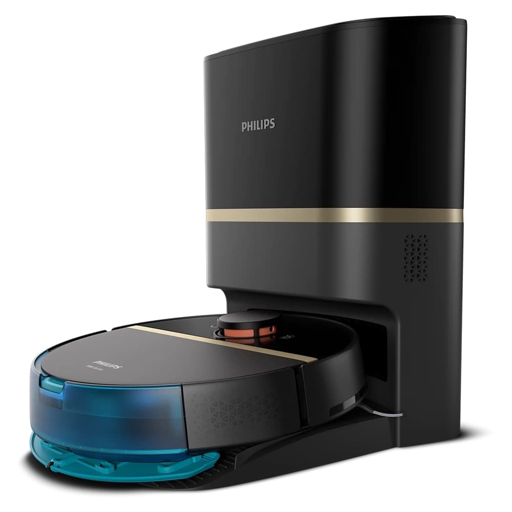 مكنسة فيليبس HomeRun روبوت ذكية بميزة المسح وشفط حتى 5000 باسكال