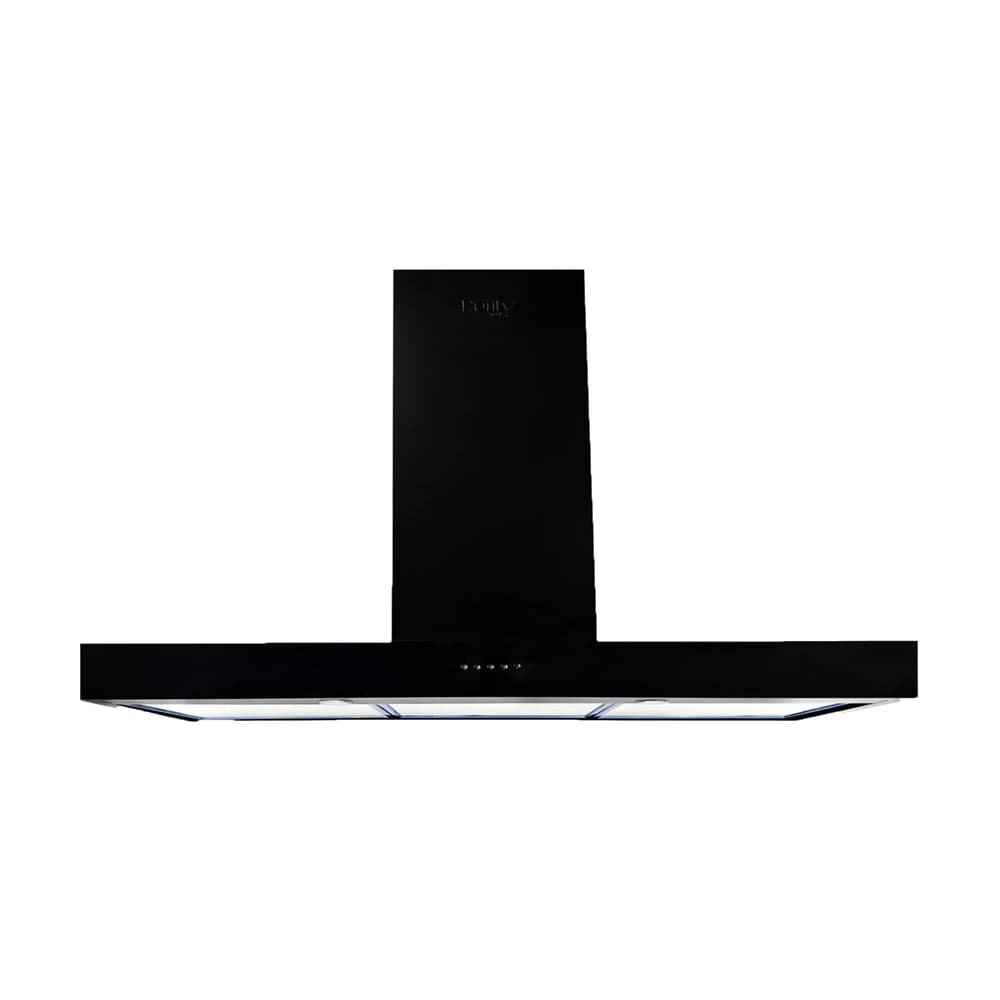 شفاط مطبخ 90 سم من بيورتي – قوة شفط 650 م³/ساعة مع فلاتر ألمنيوم وكربون